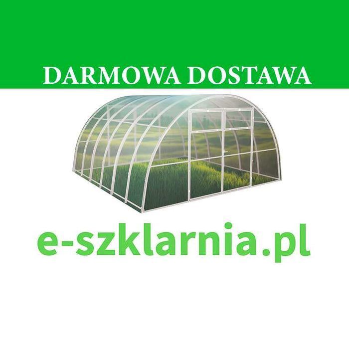 Szklarnia z poliwęglanu Tunel  4x2-12m profile 20x40 POLIWĘGLAN 4-8mm