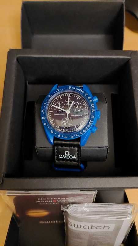 Omega x Swatch Neptune SO33N100 - Limited Edition Celestial Series