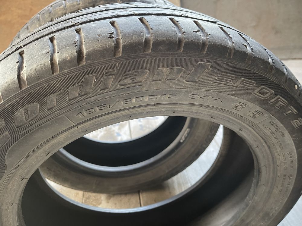 Продам резину Cordiant sport 185*60 r15