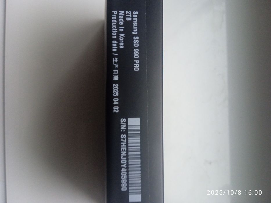 Накопичувач (ssd) Samsung 990 PRO .2 ТВ.Новий.