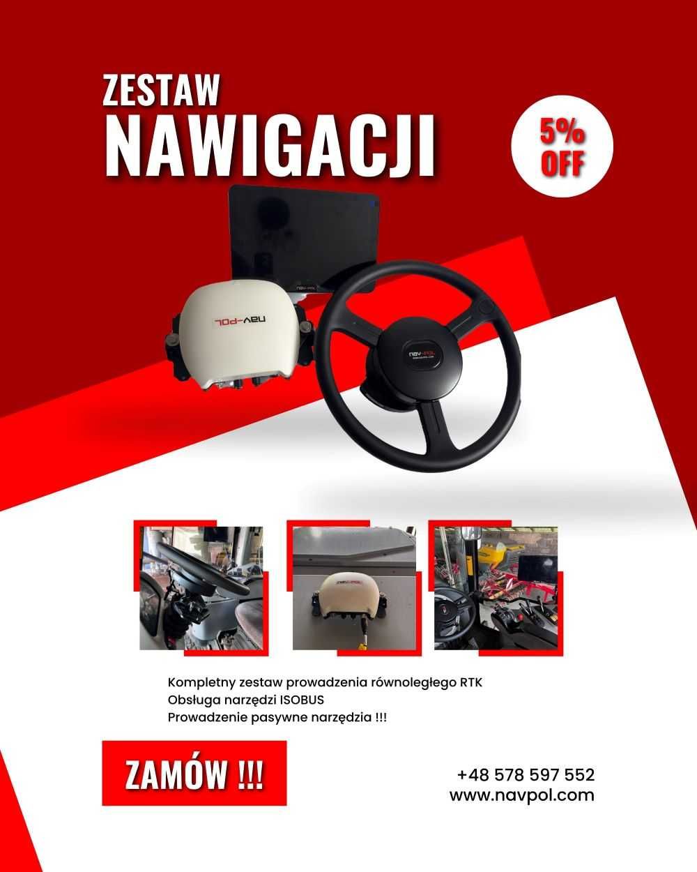 Nawigacja RTK od HUACE (CHC) jak NX612 NF12 NAV-POL