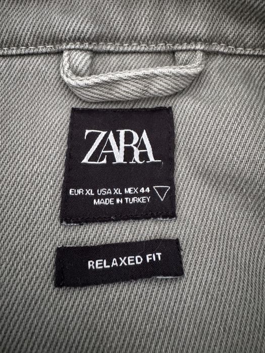 Kurtka Zara xl 44 relaxed fit khaki