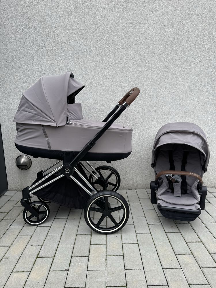 Cybex Priam 2.0 2w1 Soho Grey / Chrome Brown