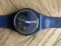 Zegarek Swatch Swiss granatowy