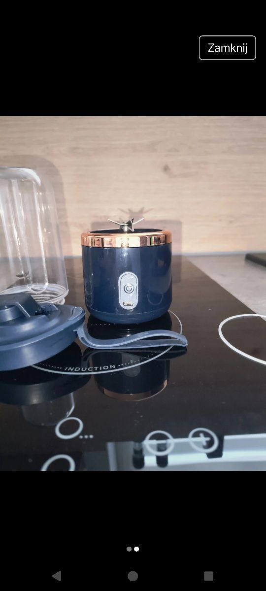 Blender ręczny ładowany usb