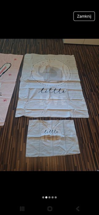 Komplety pościeli dziecinnej 4 sztuki kołdra poduszka