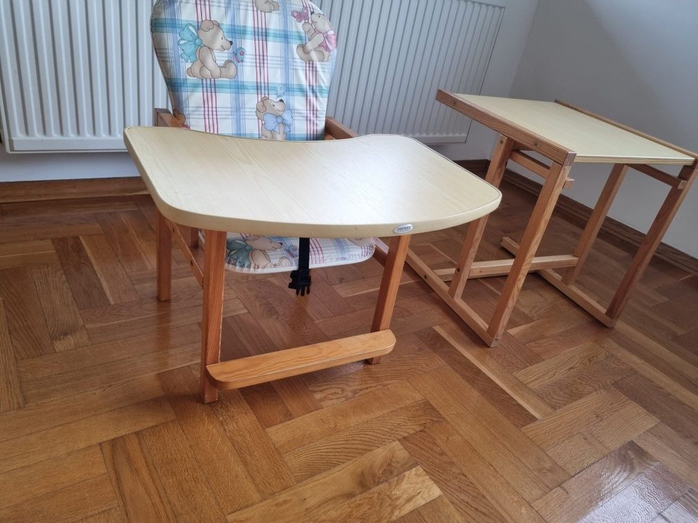 Krzesełko ze stolikiem dla dziecka