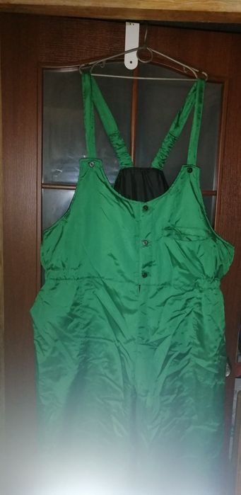 Полукомбинезон рабочий утеплённый. Спецодежда большого размера.