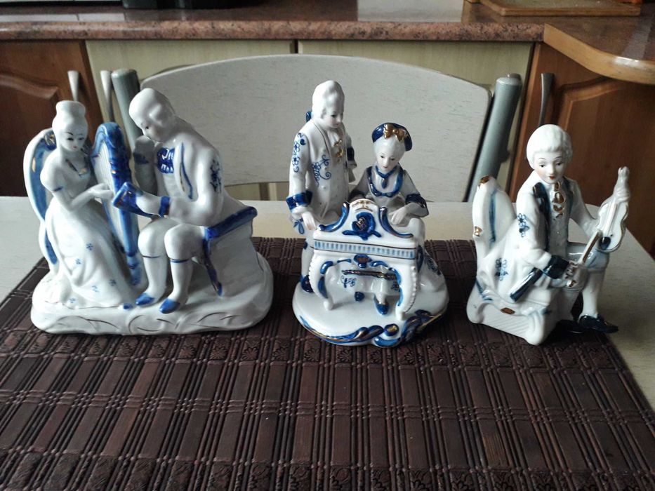 Figurki Porcelana styl ART-DEKO