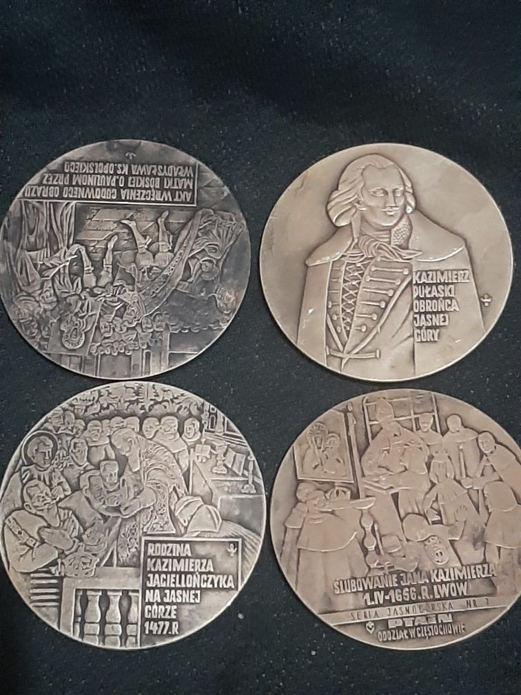 Medale PTAIN zestaw 15 sztuk