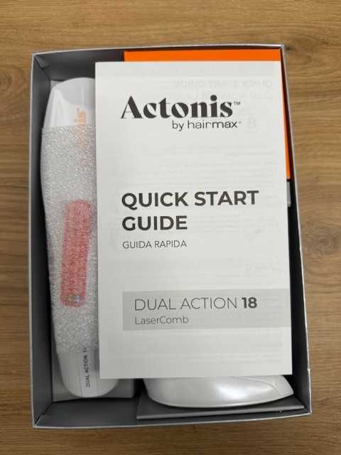 Grzebień laserowy hairmax Actonis Dual Action 18