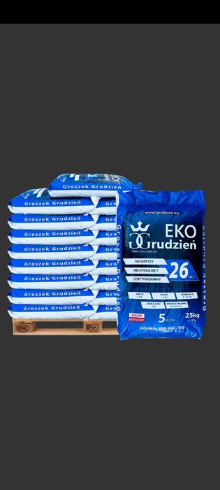 EKOGROSZEK 29Mj, Węgiel , Orzech Najwyższej Jakości,Polski, Workowany.