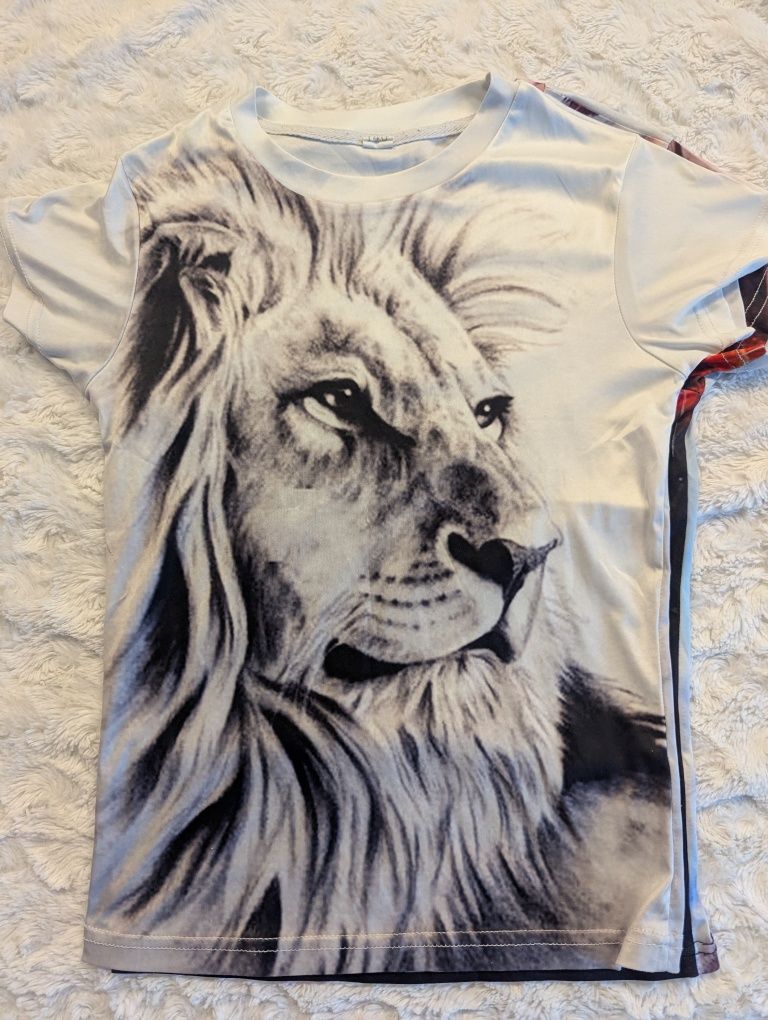 Bluzki r.  140 zwierzęcy print