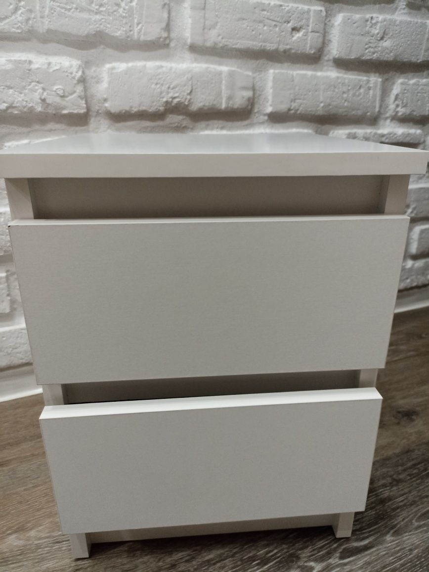 Szafka nocna biała 30x30 cm j. Ikea Malm