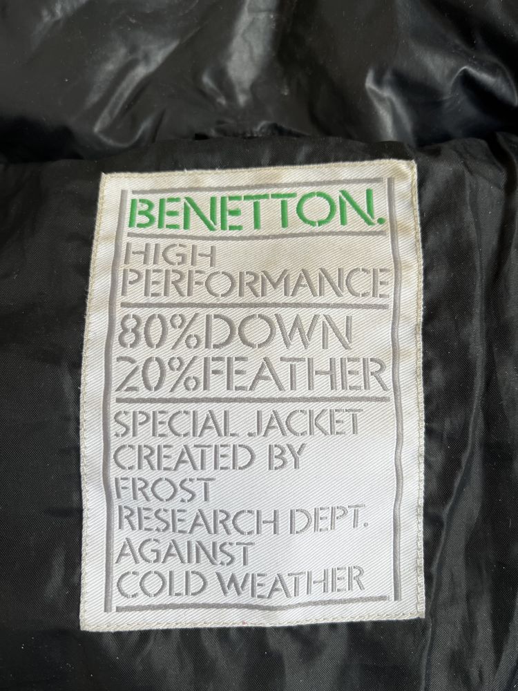 Куртка пуховик BENETTON