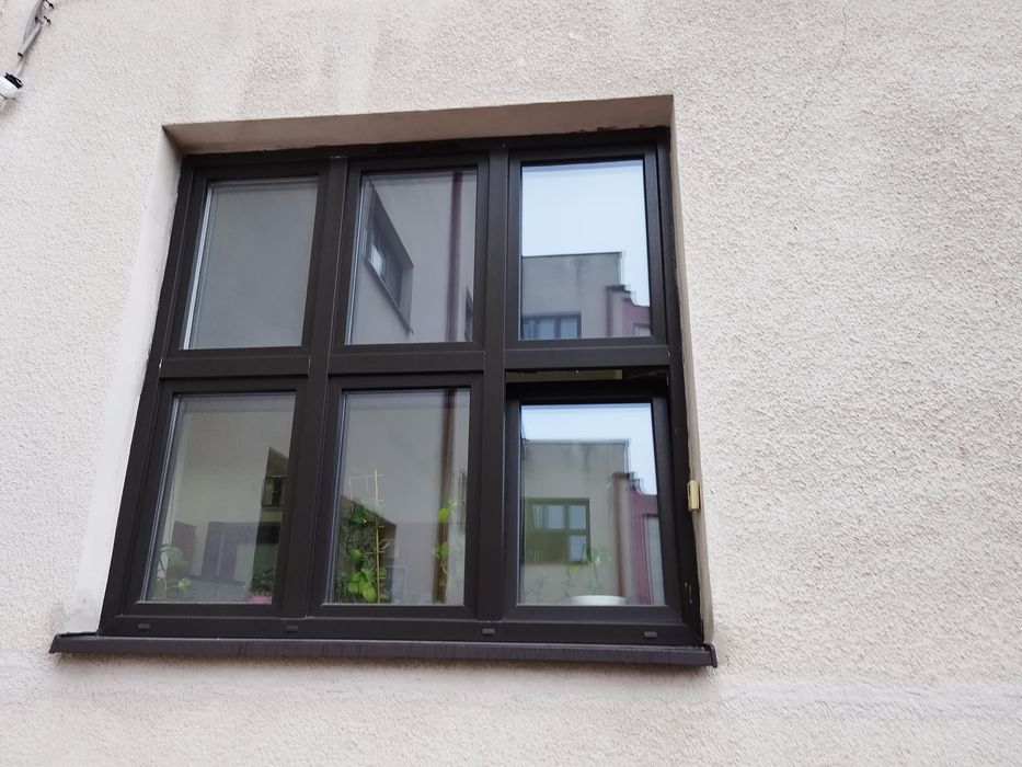 Witryna okno pcv 205 x 195 cm trzyszybowe okazja dostępne 3 sztuki