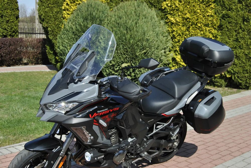 Kawasaki Versys 1000 SE 2021r. 3x KUFRY bezwypadkowy ZADBANY v-strom DODATKI gt