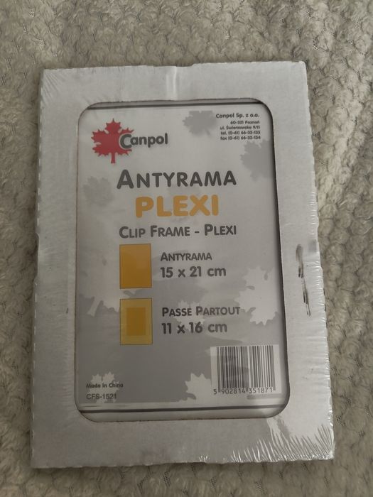 Antyrama plexi 15x21 cm