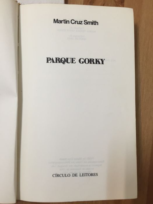 Parque Gorry - livro