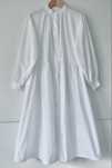 H&M Biała koszulowa sukienka oversize 100% bawelna