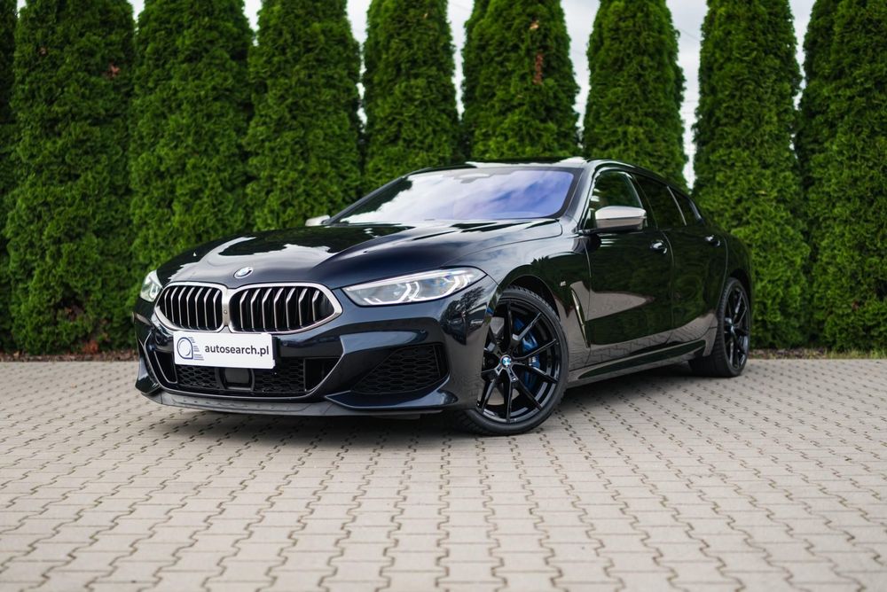BMW Seria 8 M850i, xDrive, FV23%, Salon PL, I Wł, Bezwypadkowy, ASO, Panorama, 360