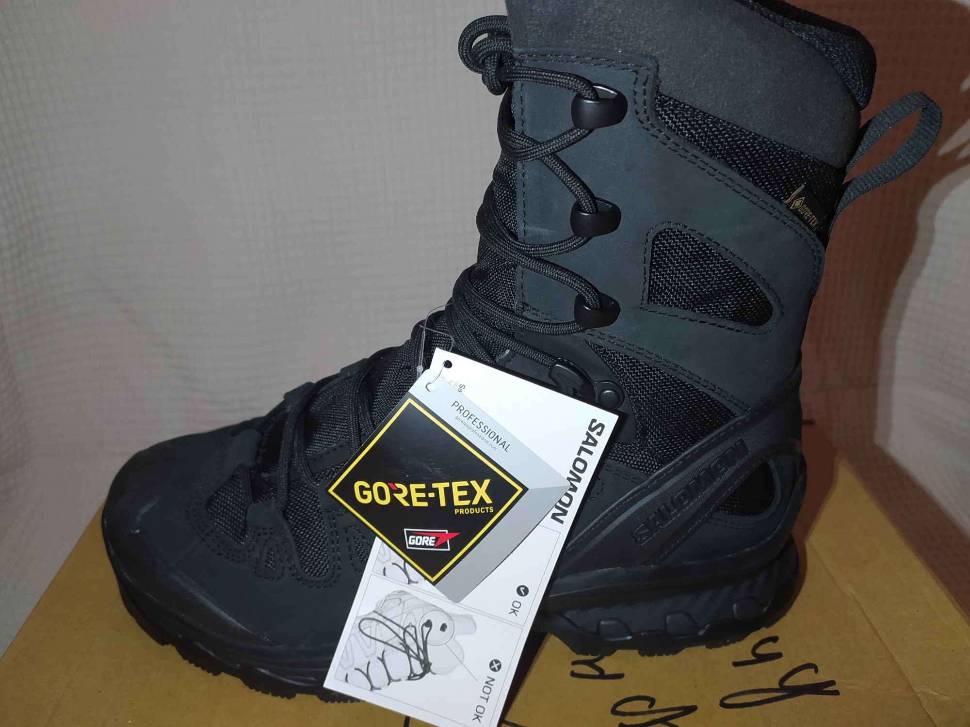 Берці зимові Salomon Toundra PRO CSWP. Чорні