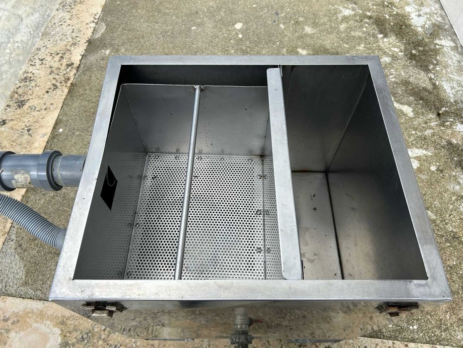 Separador de gorduras em Inox