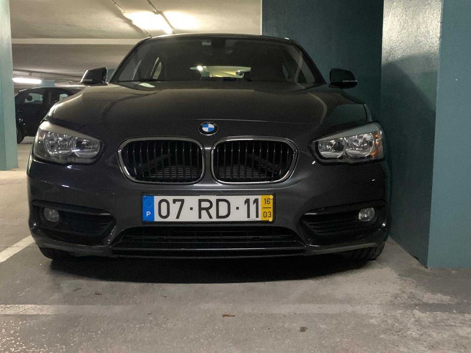 BMW 116d 2016 Advantage + nav + cx auto + jantes 17 originais