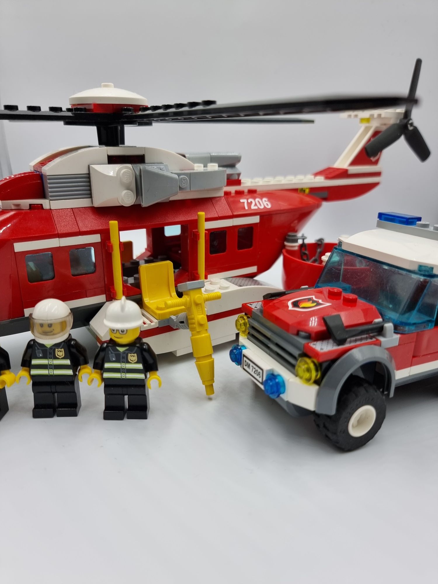 Lego 7206 City Helikopter Strażacki
