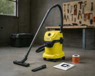MOCNY Odkurzacz Karcher WD 1000W Na Mokro i Sucho 17L WARSZTATOWY Nowy