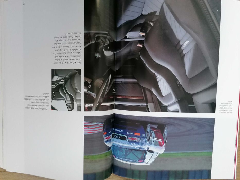 Prospekt Audi wyposażenie dodatkowe.