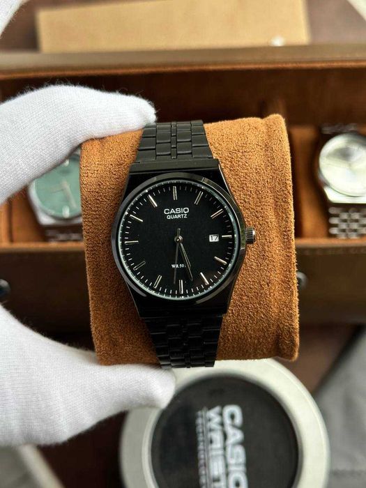 Годинник Casio MTP-B145 total black | Часы наручные vc 01 | Касио A159