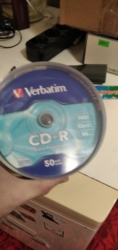 Диски dvd-r cd-r Verbatim tdk