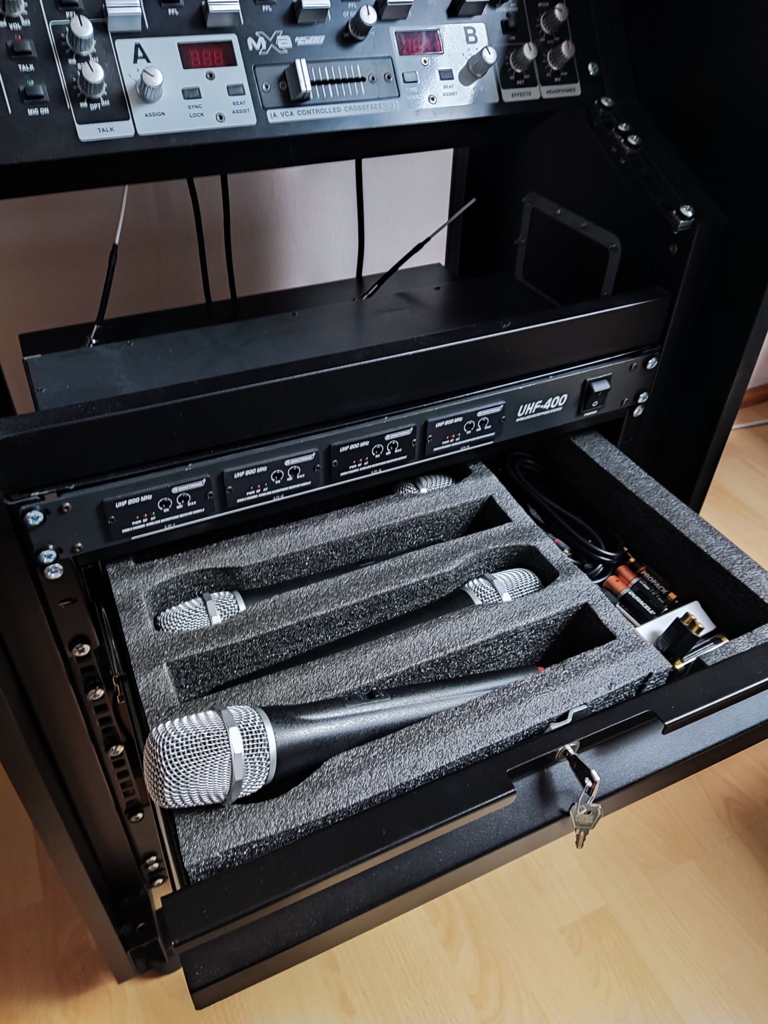 Szafka DJ Rack pod sprzęt estradowy