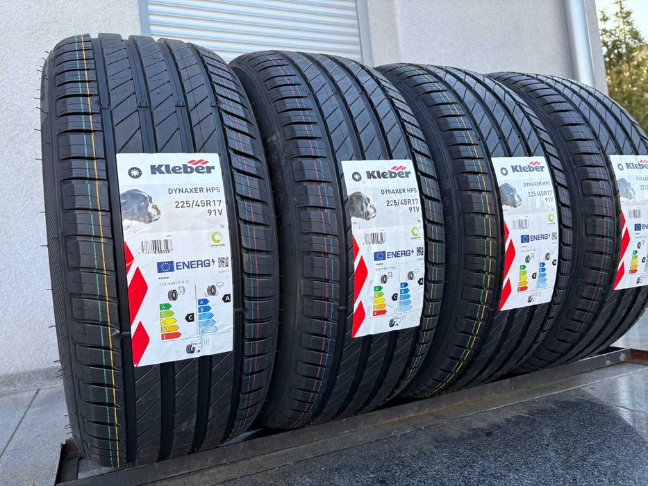 4szt letnie 225/45R17 Kleber Dynaxer HP5 91V prod 2025rok! C,A,71db gw