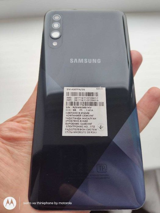 Задня кришка Samsung SM-A307FN/DS та інші запчастини