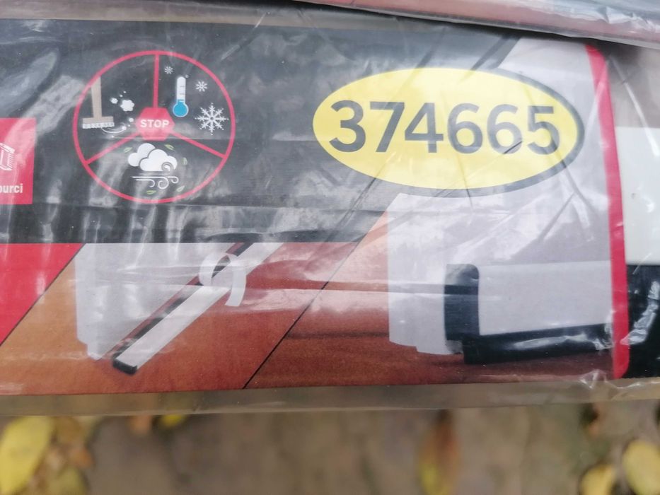 Самоклейний нижній ущільнювач дверей білий PARKSIDE