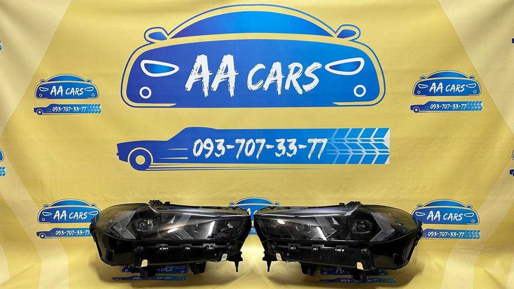Фара Фары Фари BMW X5 F95 G05 Laser Shadow X6 G06 LCI Чорни Черные