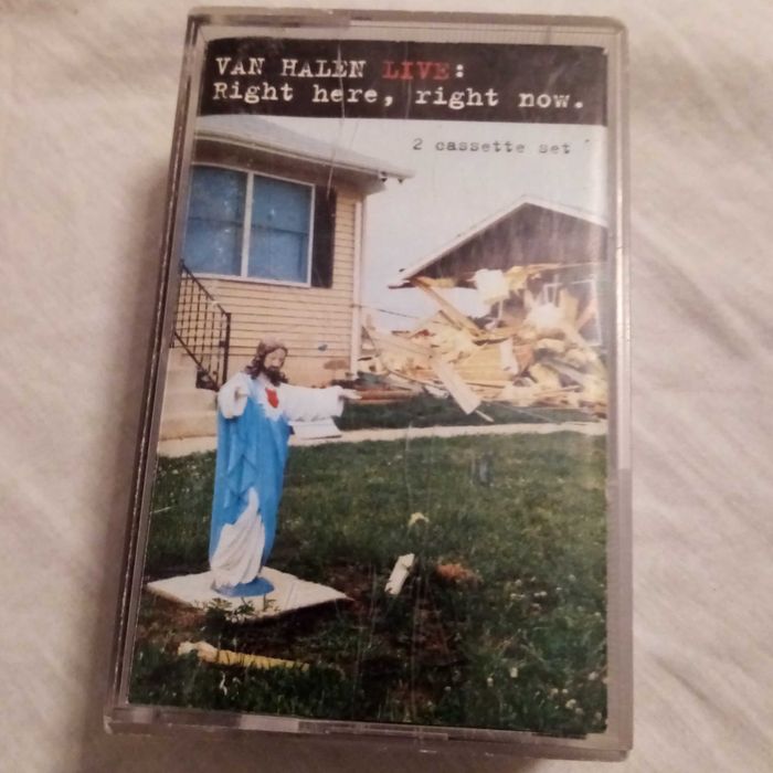 Van halen - right here right now 2x kaseta