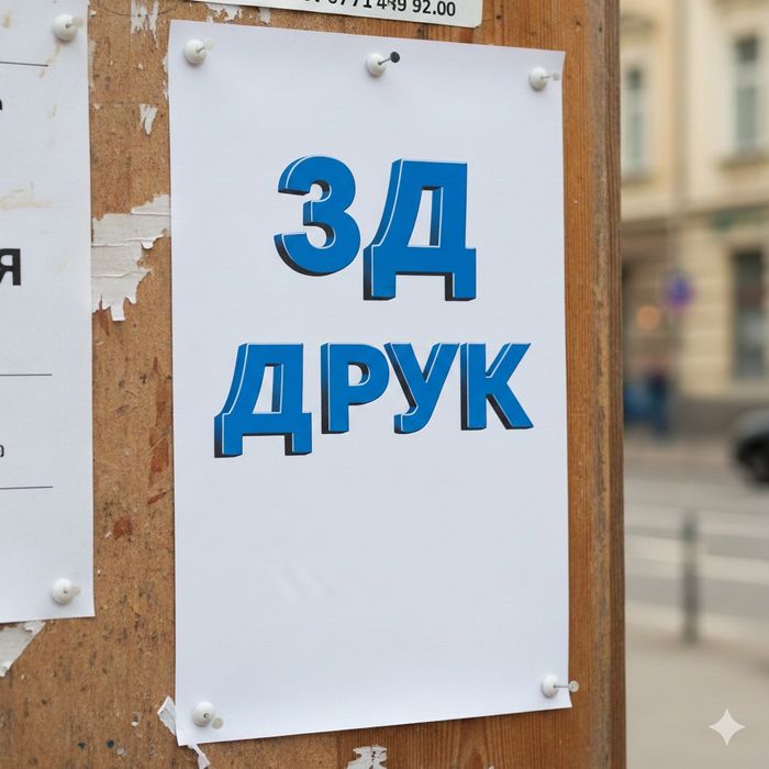 3д друк, художнє моделювання;3 грн/грам