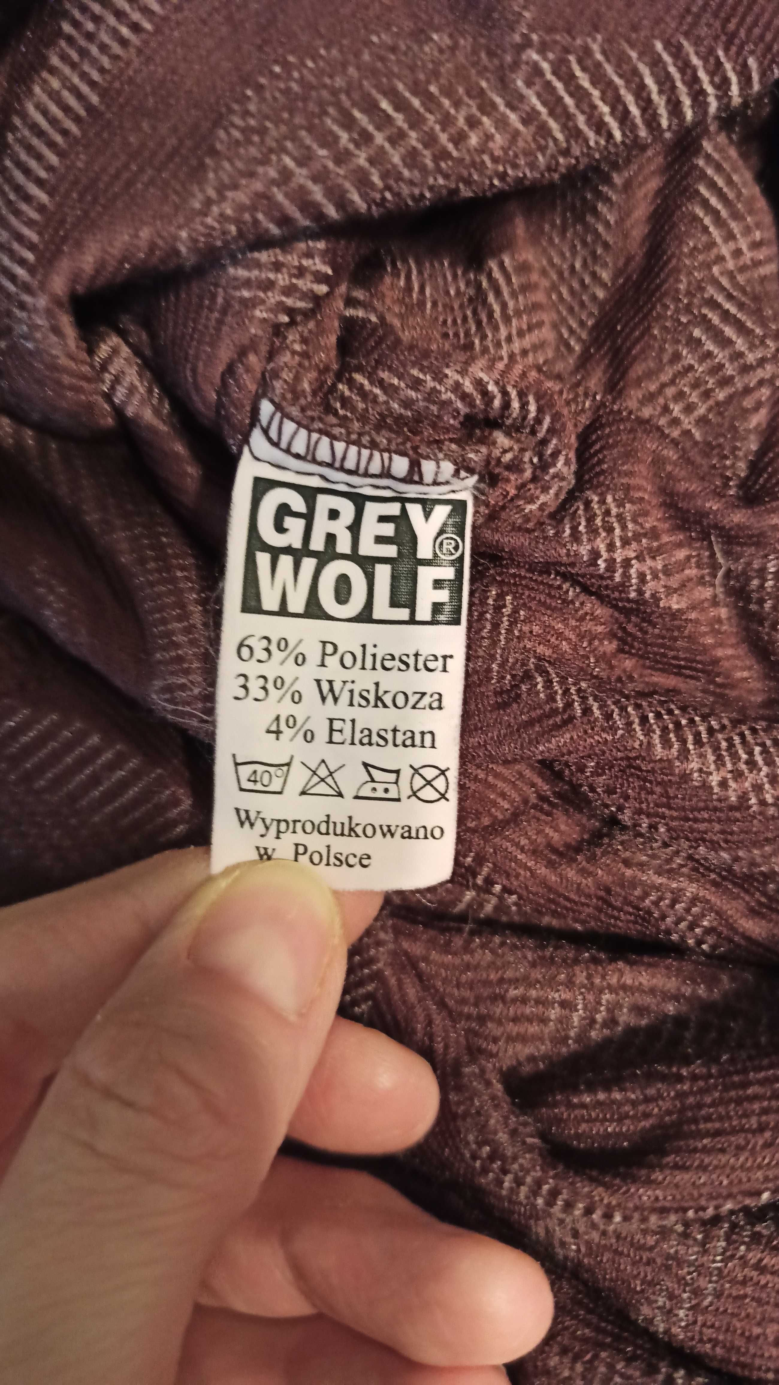 Drapowana sukienka zimowa Grey Wolf S/M