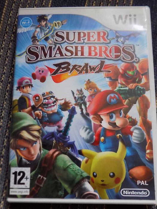 Super Smash Bros. Brawl na Nintendo Wii - komplet 3xA w bdb stanie! =)