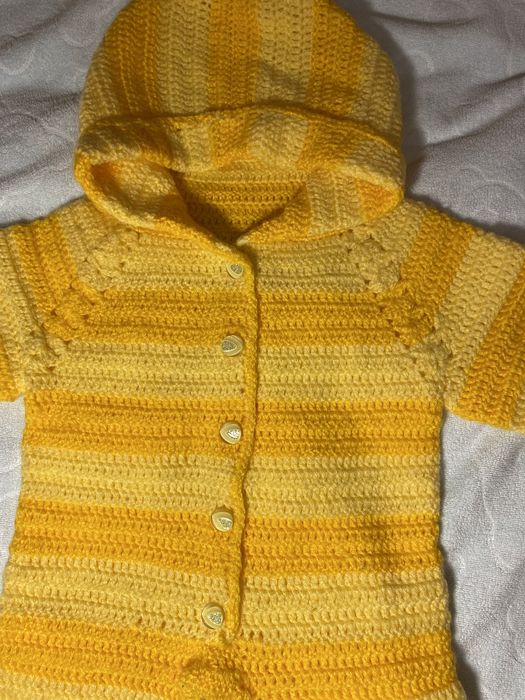 Вязаный комбинезон