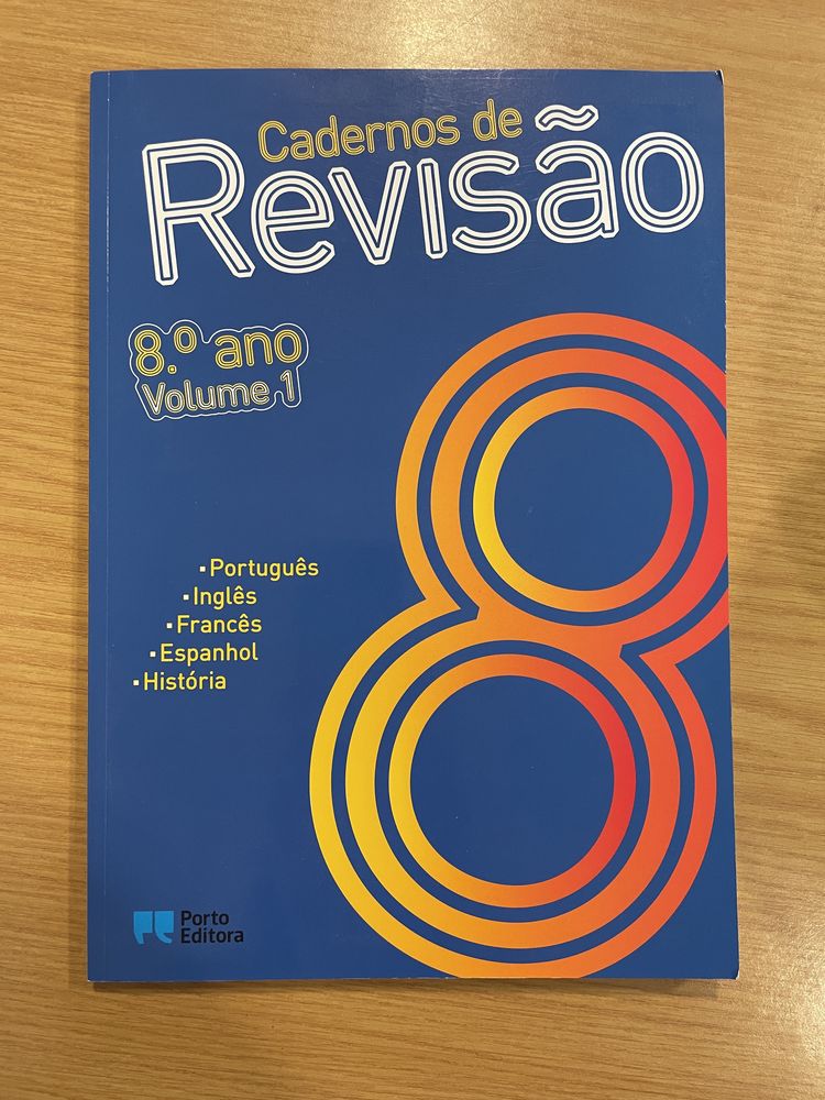 Cadernos de revisão 8 ano Porto editora
