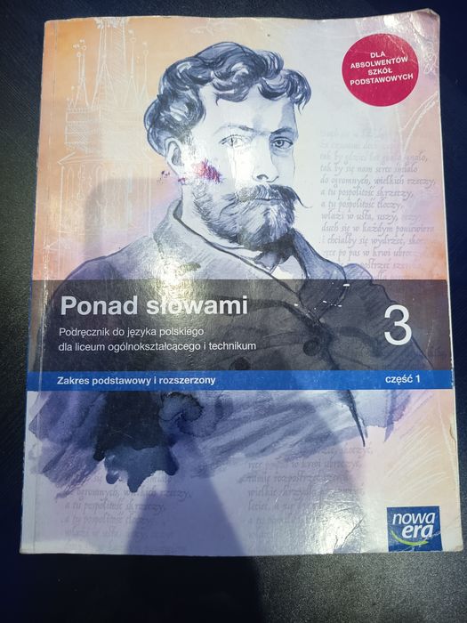 Książka do języka polskiego podana słowami 3 część 1 zakres rozszerzon