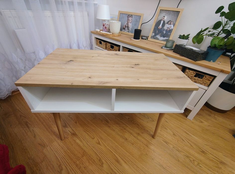 Stolik kawowy Black Red White