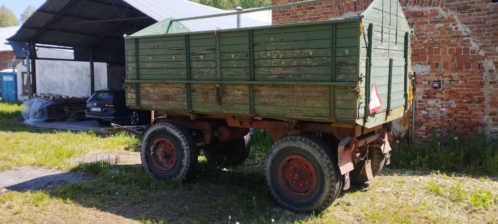 Przyczepa ładowność 10T wywrot na dwie strony
