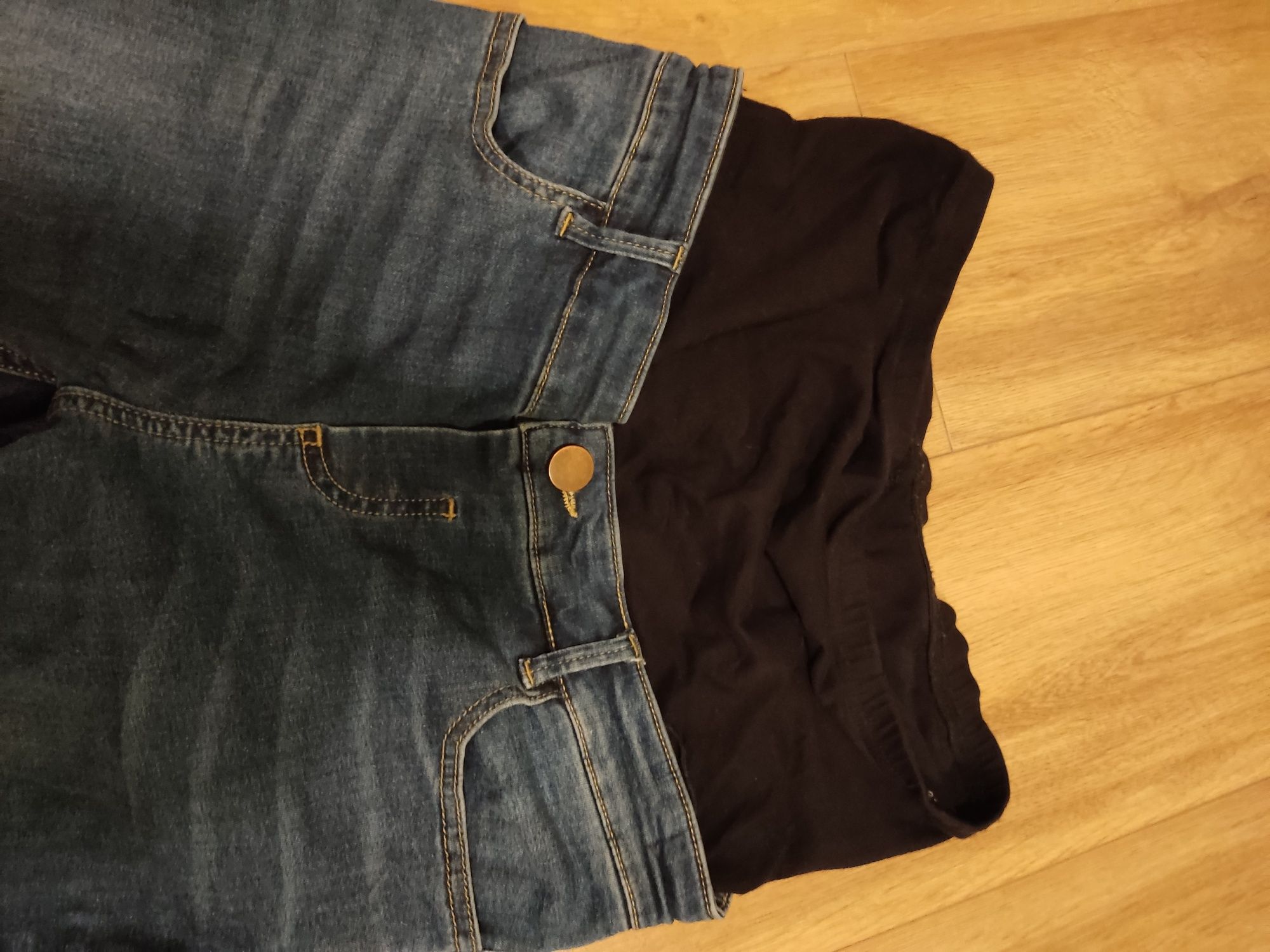 Jeansy spodnie ciążowe Asos