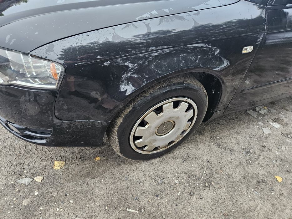 Audi A4 B7 LY9B zderzak maska lampa blotnik drzwi klapa koła 1.6 ben