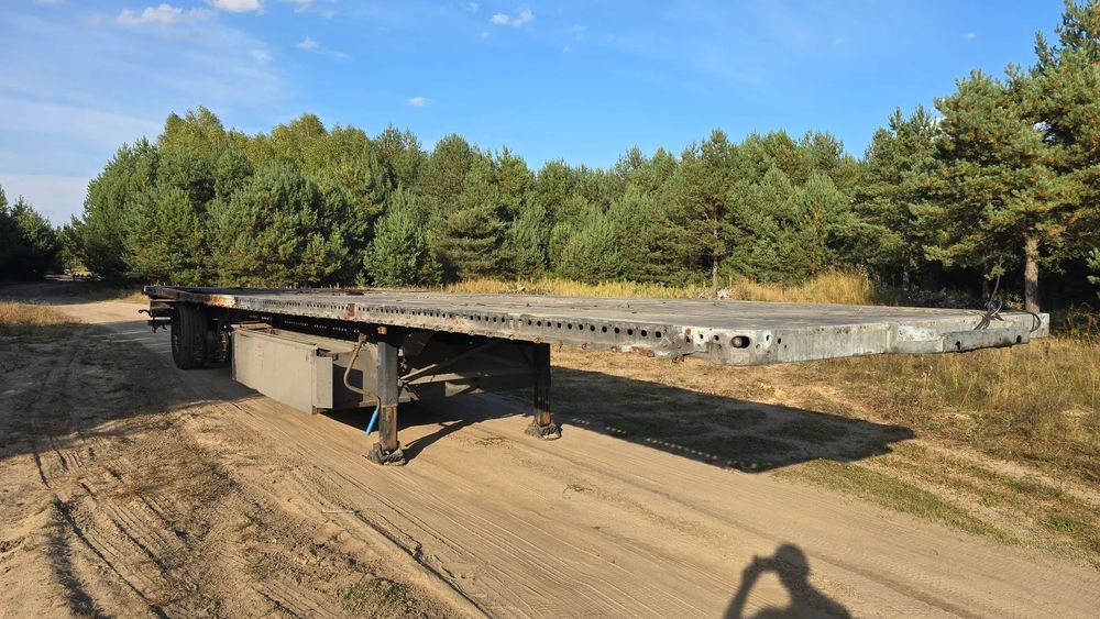 Schmitz Cargobull 2018 Firanka Platforma Uszkodzona